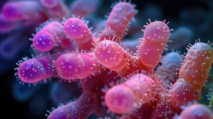 A Scanning Electron Micrograph Unveils the Intricate Structure of Escherichia coli, Culprit Behind Urinary Tract Infections