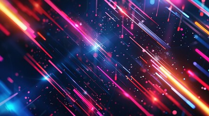 Obraz premium futuristic theme metallic sheet wall with light glow, abstract background, Generative Ai