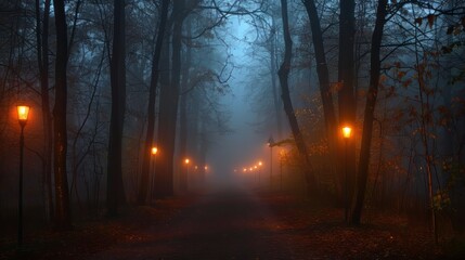 Haunted Forest Pathway