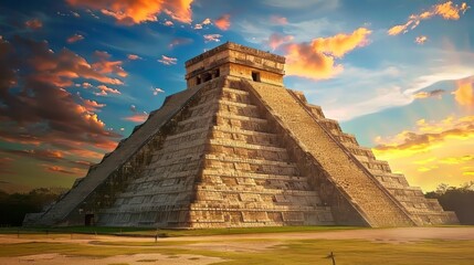 The Majestic Pyramid of Kukulcán