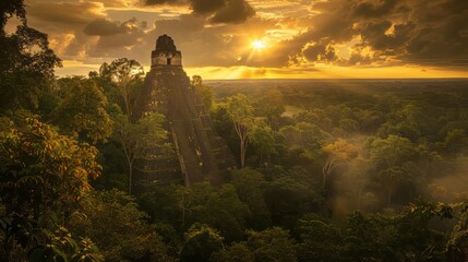 Ancient Mayan City of Tikal