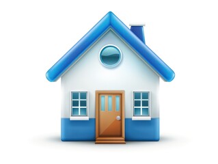 home icon on white background