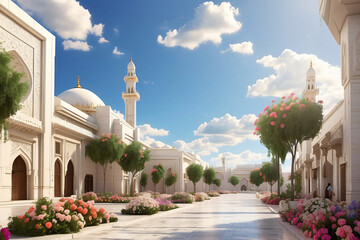 Obraz premium Mosque during the day