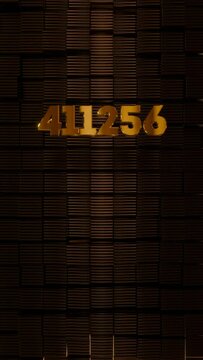 600k Vertical Art-Deco Celebration video introduction counter for the reaching 600000 subscribers, followers or likes. Also can be used in marketing, such: lottery, discounts and promotions.