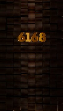 9k Vertical Art-Deco Celebration video introduction counter for the reaching 9000 subscribers, followers or likes. Also can be used in marketing, such: lottery, discounts and promotions.