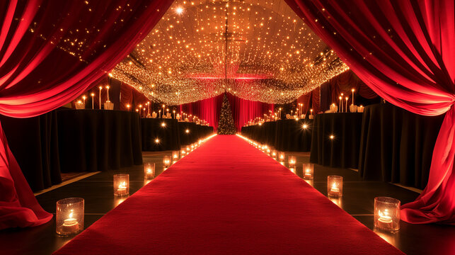 Roll out the red carpet for your Hollywood-themed prom!