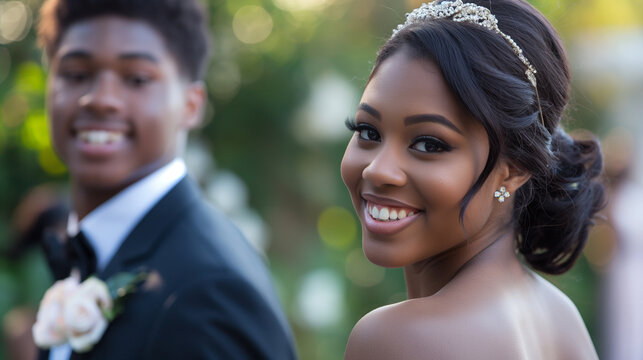 Capture every smile with professional prom photography services.