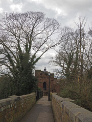 Bonewaldesthornes tower a medieval watchtower on the city walls of Chester, Cheshire, England