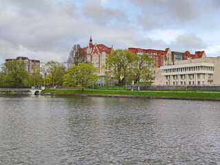 Fototapeta premium Architecture of a provincial enclave