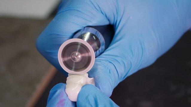 Zirconium porcelain and implant studies in the Dental Laboratory