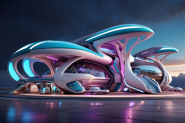 Illustration of future home decoration