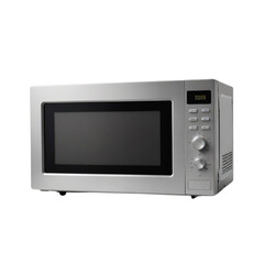 modern microwave oven Isolated on a transparent background generated with ai