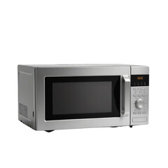 modern microwave oven Isolated on a transparent background generated with ai