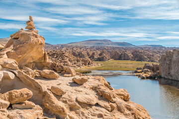 Laguna Negra canyon in Bolivia, returning from Uyuni 3D2N tour.