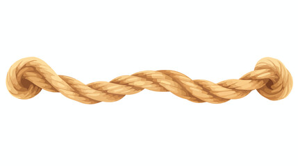 Nautical rope or twisted cord laid with uniform cur