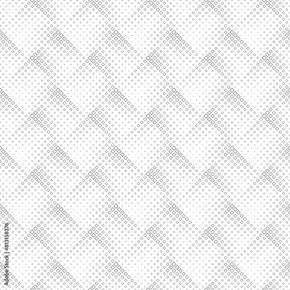 Poster geometrical diagonal square pattern background - abstract vector illustration from squares