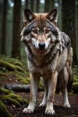 Mysteries of the Forest: Capturing the Essence of a Wolf