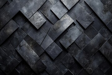 Abstract geometric black backgroundhigh-