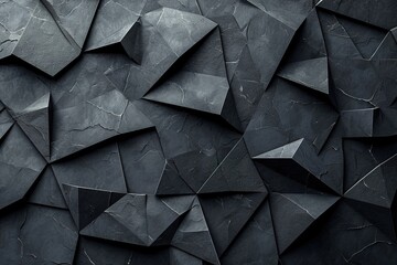 Abstract geometric black backgroundhigh-