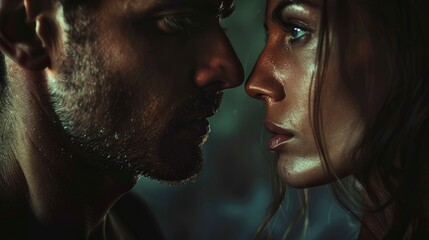 Witness The Complexities Of Relationships With Lovers Facing Problems And Quarrels, Captured In A Moment Of Silent Discontent