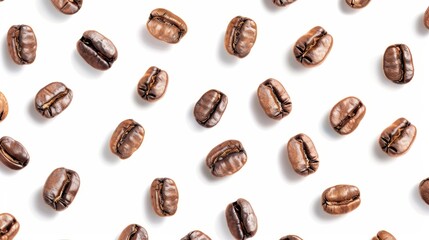 Coffee Bean Delight Bold and Beautiful Texture for Graphic Design Projects