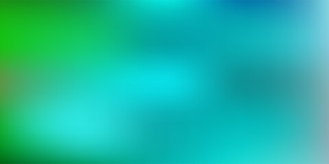 Light blue, green vector blurred template.