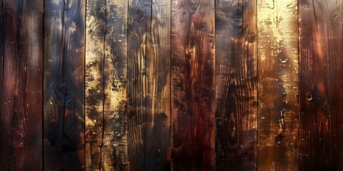 Wood panel designs blend rustic charm with contemporary luxury featuring gold accents. Concept Wood Panel Design, Rustic Charm, Contemporary Luxury, Gold Accents