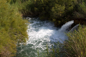 Water source in Ustyurt natural reserve, Mangystau region