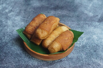 bolang baling or Odading or Galundeng is a traditional sweet made from flour and sugar in deep...