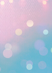 Blue bokeh vertical background for Banner, Poster, celebration, event and various design works