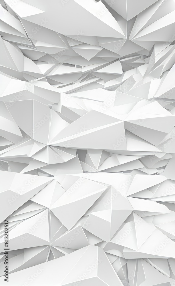 Aufkleber black and white metallic color tone wavy lines futuristic abstract geometric shapes background.
