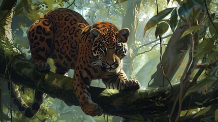 Wild Wonders, Cool Creatures of the Animal Kingdom. Generative Ai