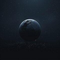 Earth at he night. Abstract wallpaper. City lights on planet. Civilization.