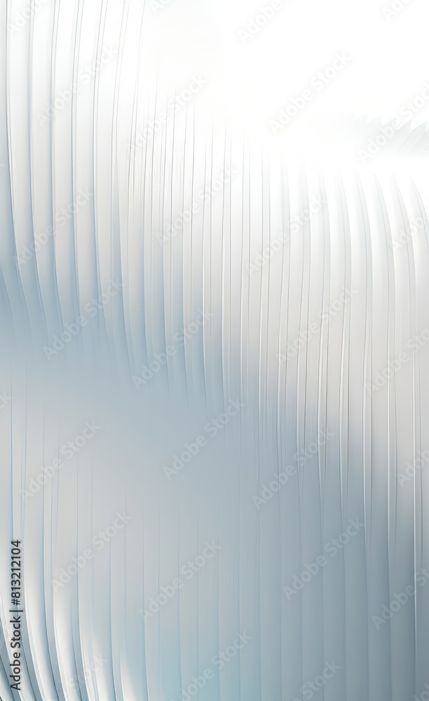 Poster Black and white metallic color tone wavy lines futuristic abstract geometric shapes background.