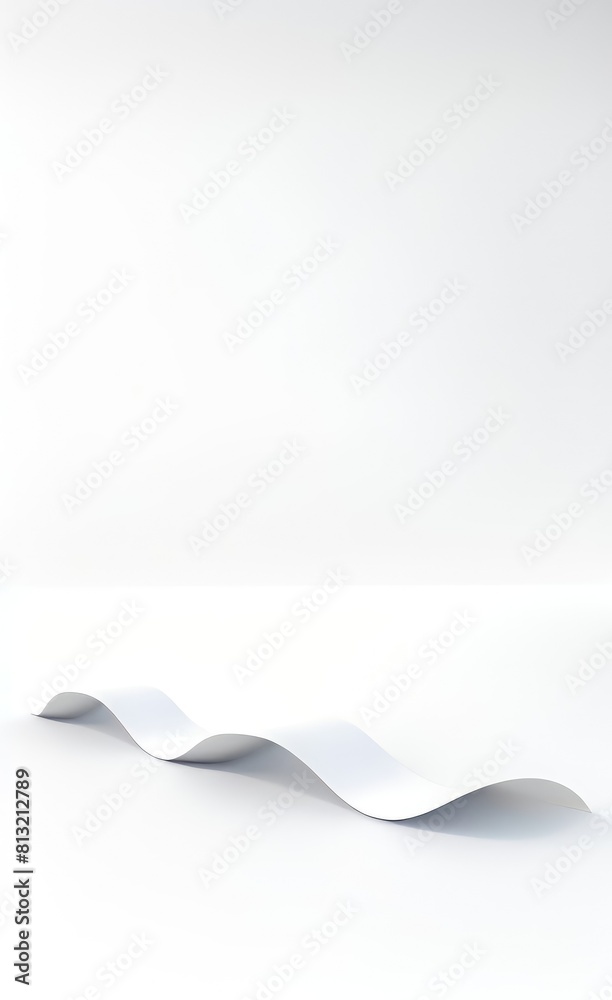 Poster black and white metallic color tone wavy lines futuristic abstract geometric shapes background.