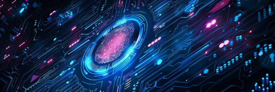 Fingerprint security system for safeguarding personal data