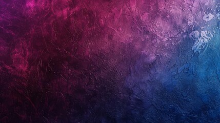 Fototapeta premium dramatic dark blue and magenta gradient background with grainy texture abstract cover design