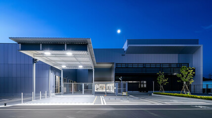 A close-up image detailing a security gates automation system.