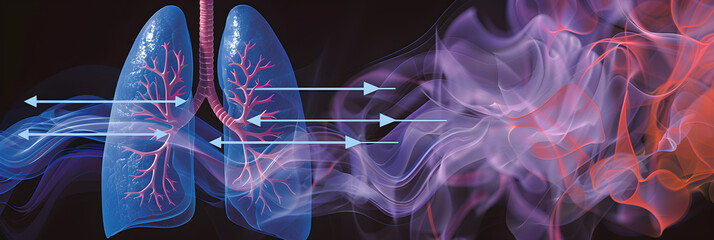 Graphical Representation of the VF Ventilation Process in Human Lungs