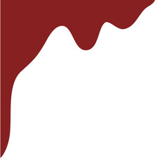 Melted Blob Shaped Corner Frame