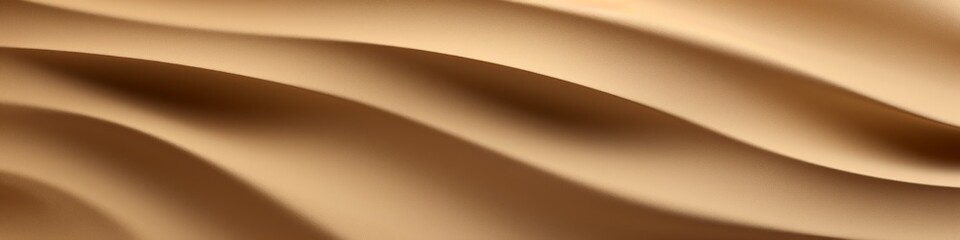 Detailed view of a beige wavy background featuring a textured fiber cardboard design, banner