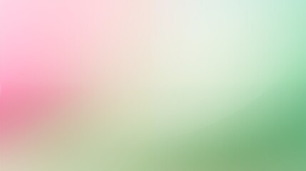 Obraz premium A calming pastel pink and green gradient abstract background