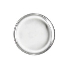 Isolated transparent background with a glowing halo. Symbol of purity and spirituality concept.