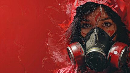 Manga Style Virus Resident Evil Portrait