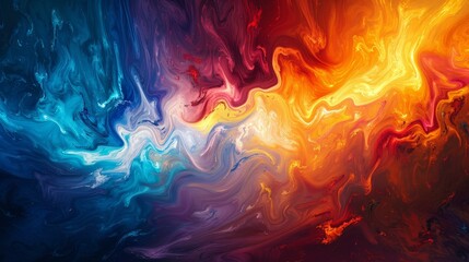 Bold, vibrant mural with stunning visual impact, Ai Generated