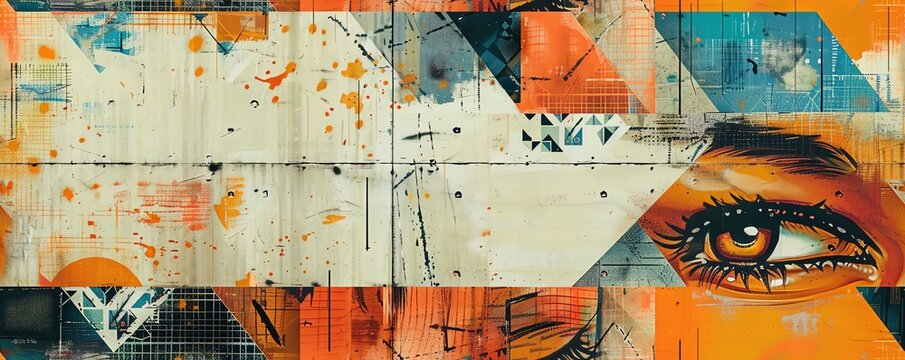 Elevate street art to new heights with high-angle views and innovative camera angles Emphasize originality and creativity