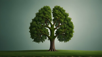 the beautiful tree like a kidney trees are kidney of earth its our environment. Generative .Ai