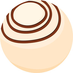 Sweet Chocolate Illustration Element