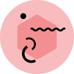 Circle Pattern Geometric Shape