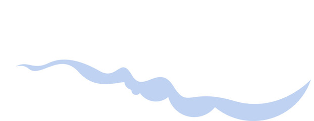 Smooth Cloud Sky Illustration